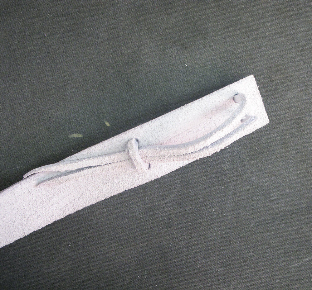 British Victorian White Buff Leather Sling- Martini-Henry, Lee-Metford, Enfield