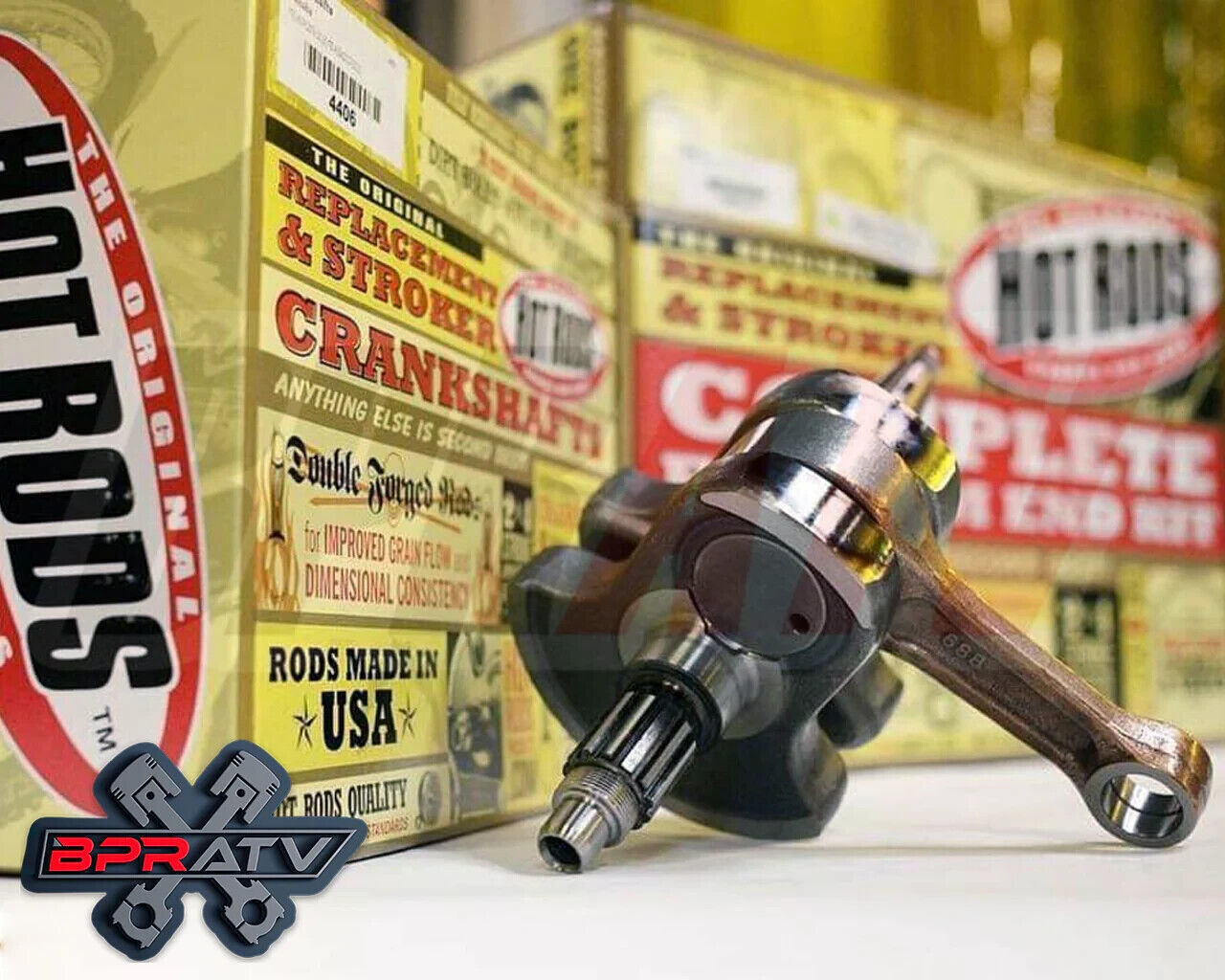 14+ YFZ450R YFZ 450R Hot Rods OEM Replacement Crankshaft Crank Main Bearings Kit