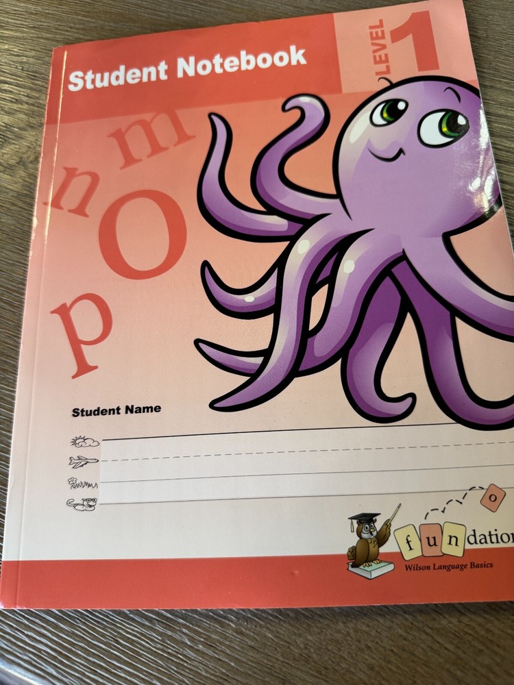 Fundations Student Notebook Level 1 - Paperback By Wilson Basic