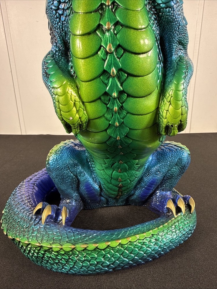 Windstone Editions Emperor Dragon Emerald Peacock