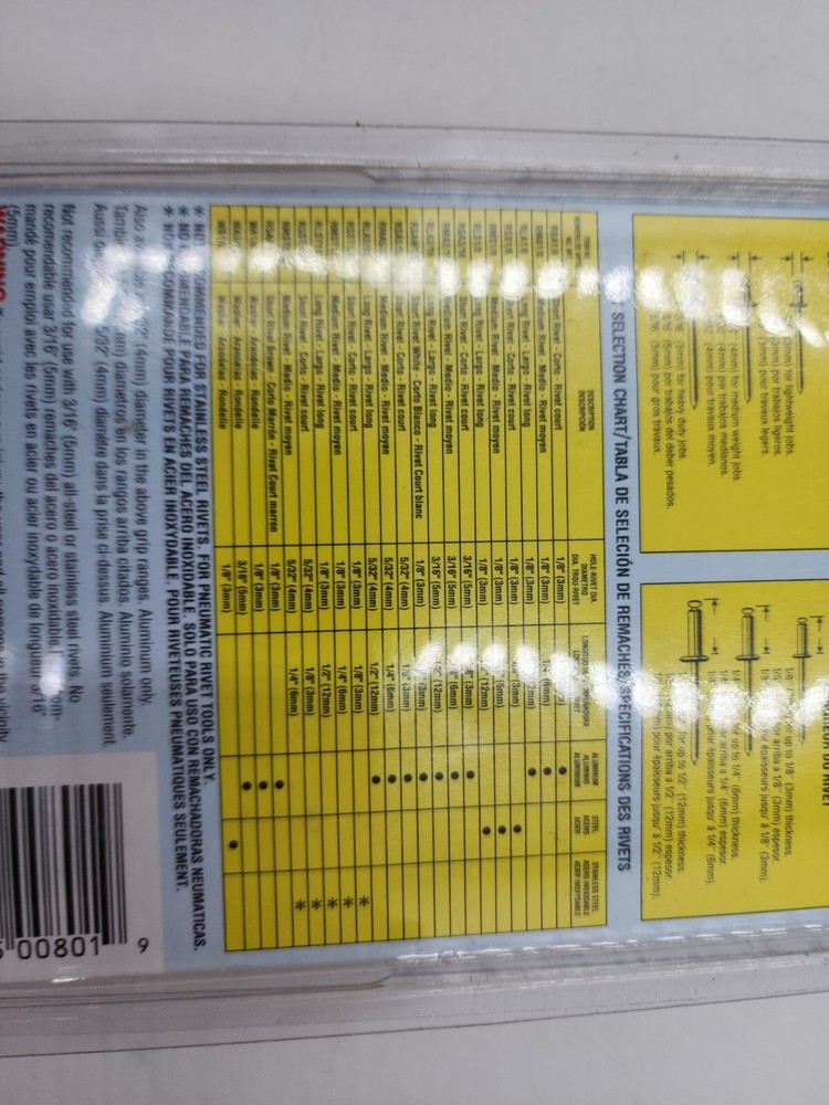 Arrow E-Z Pull Rivet Tool Model RH200 In Original Package.