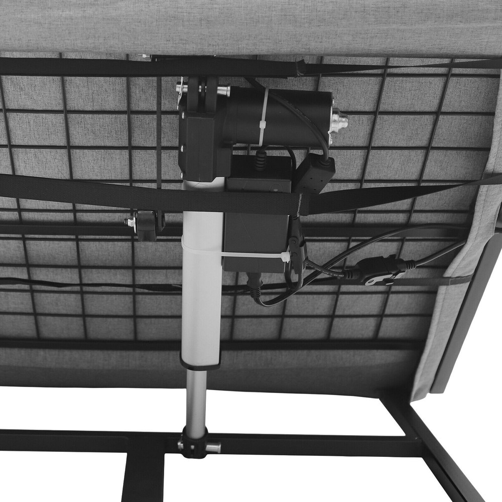 2-80° Electric Lifting Bed Backrest Adjustable Back Rest Bed Sitting Backrest US