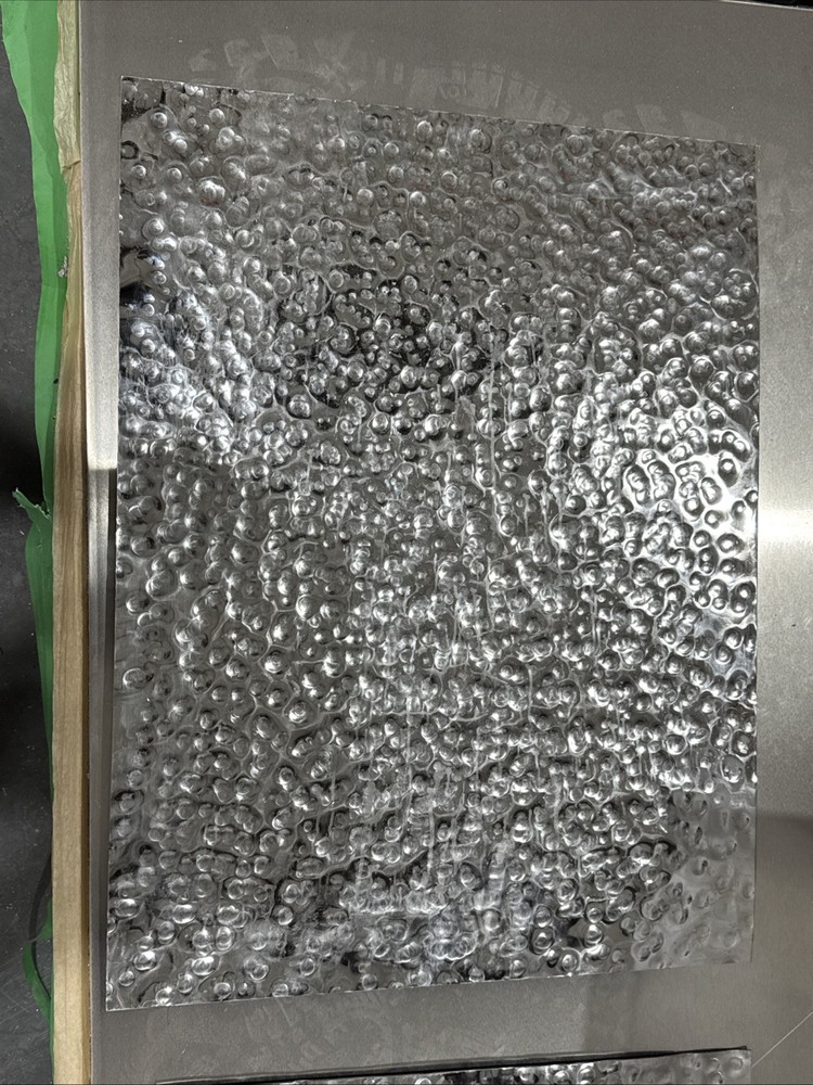 Hammered Stainless Steel Panel