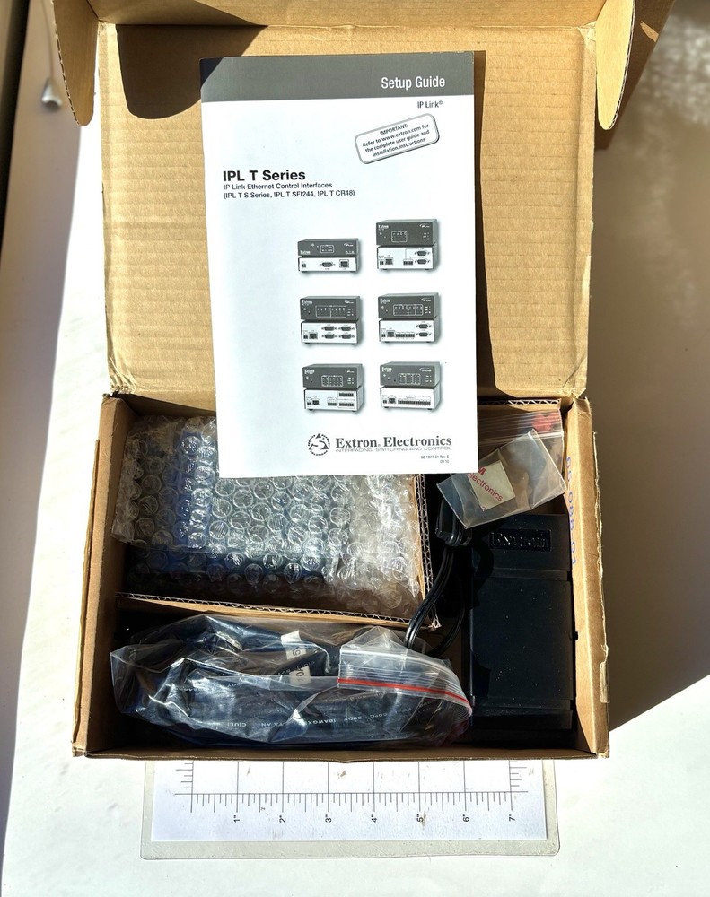 Extron IPL T S1 / 60-801-81 One Serial Port IP Link Control Processor