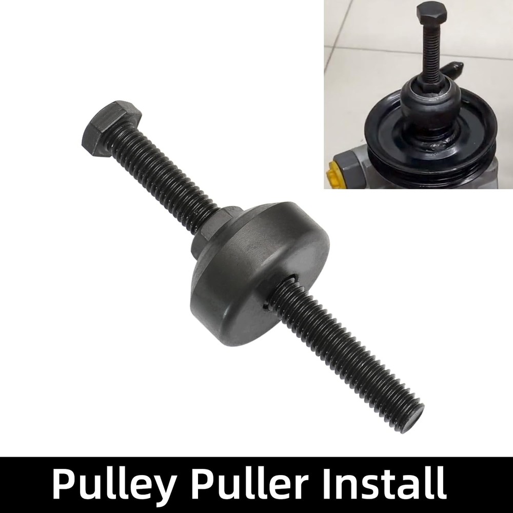 Power Steering Pump Pulley Puller Remove Install Compatible with Ford GM VW