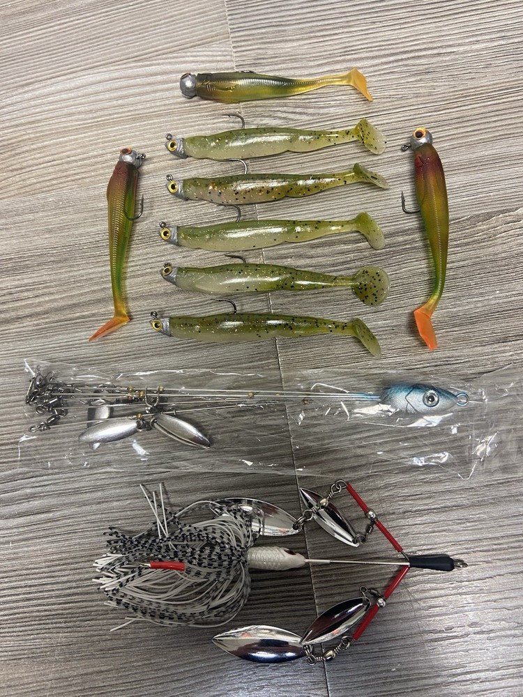 10 Piece A Rig With Baits/lot