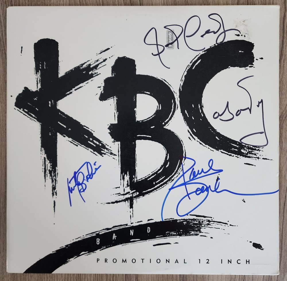 KBC Band Signed America Vinyl Record Paul Kanter Marty Balin Jack Cassidy RAD