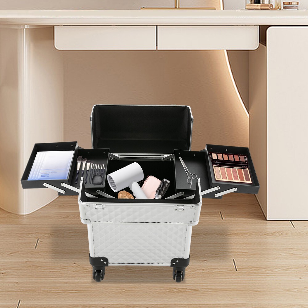 Professional Makeup Case, Multifunctional Cosmetic Case, Storage Case for Nails