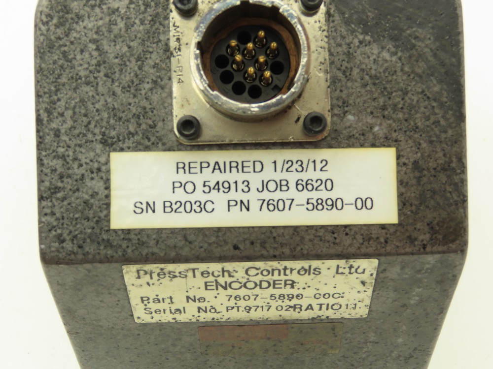 PressTech 7607-5890-00 Encoder Controls Module Gravure Printing