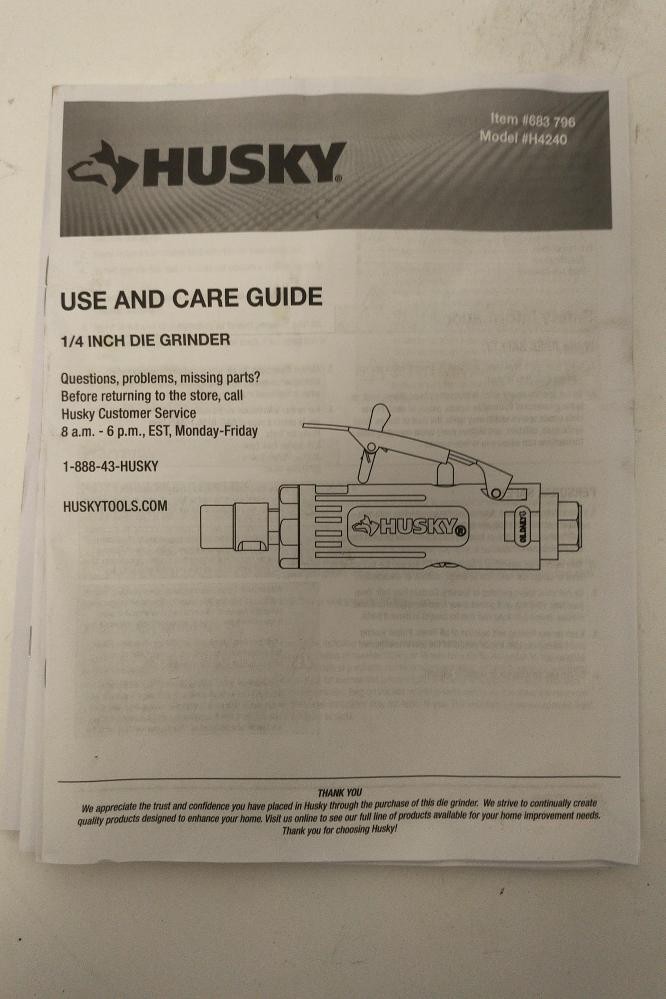 HUSKY TOOLS 4 PC AIR TOOL KIT (P08032609)