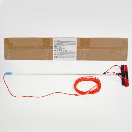 Solar Panel Cleaning Brush Window Adjustable Pole Cleaning Kit Modern Outdoor