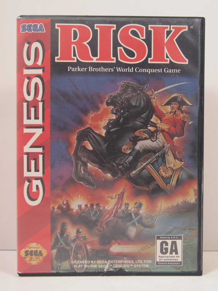 Risk Case (SEGA Genesis) Authentic BOX ONLY