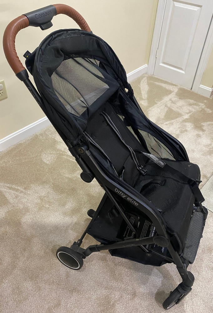Contours Bitsy Elite Lightweight Stroller – Black – Compact Fold – Used