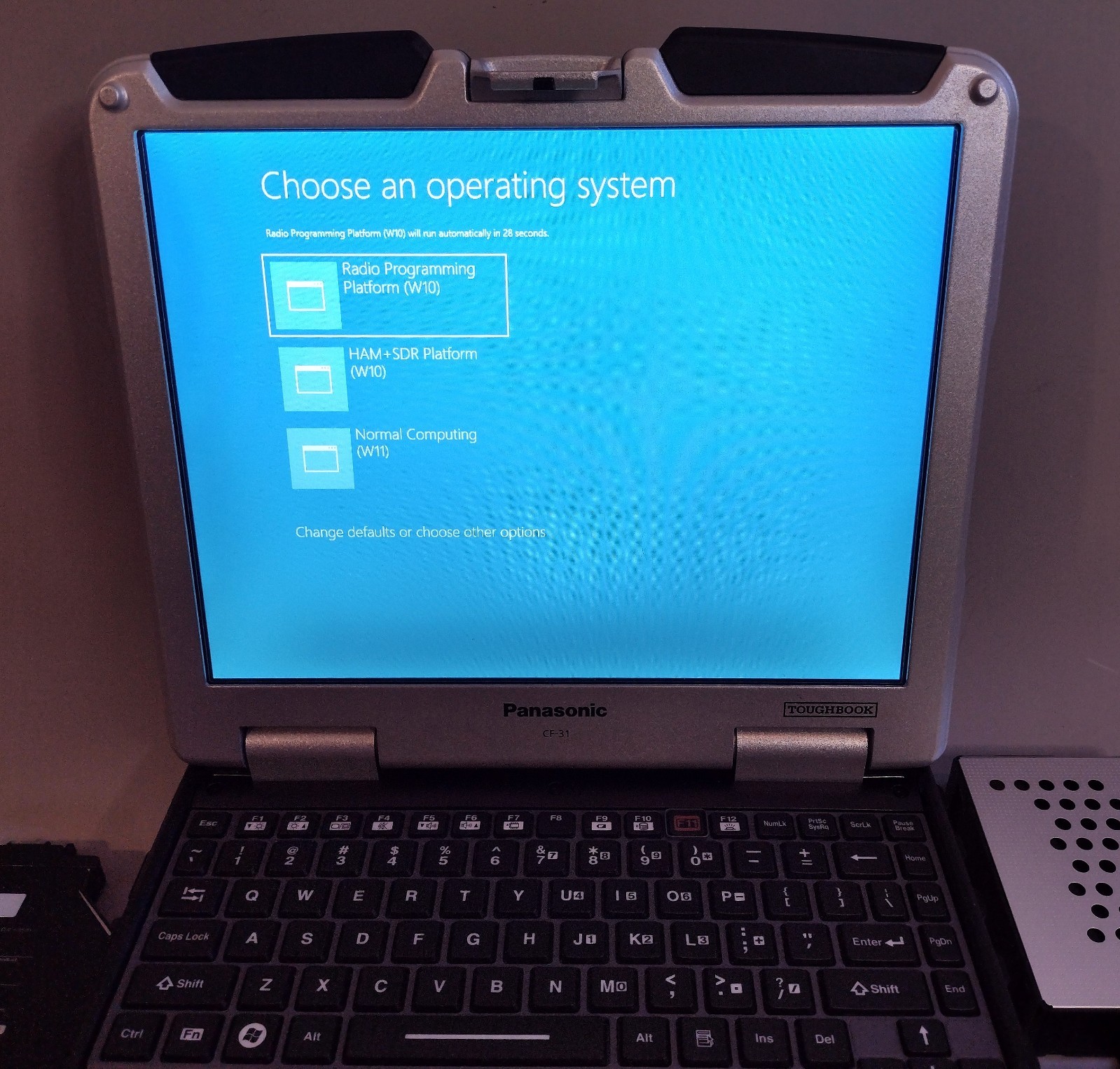 TOUGHBOOK CF-31 MK6: Radio Programmer Laptop w/ HAM Digital+Logging w/ SDR + GPS