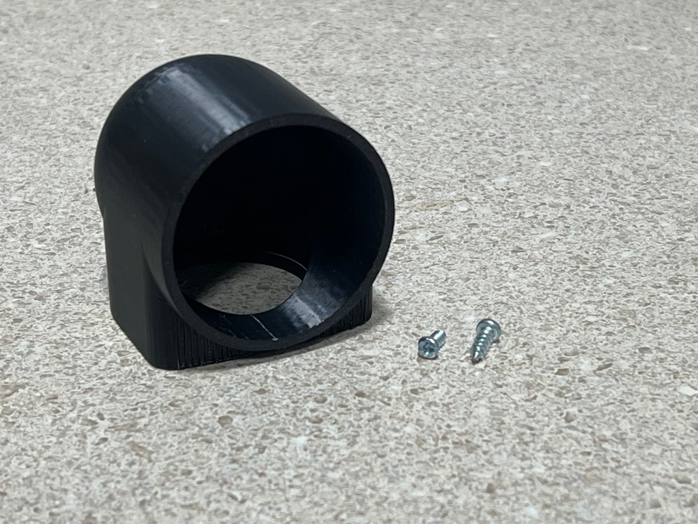 52mm Universal Single Black Gauge Pod Mount Holder