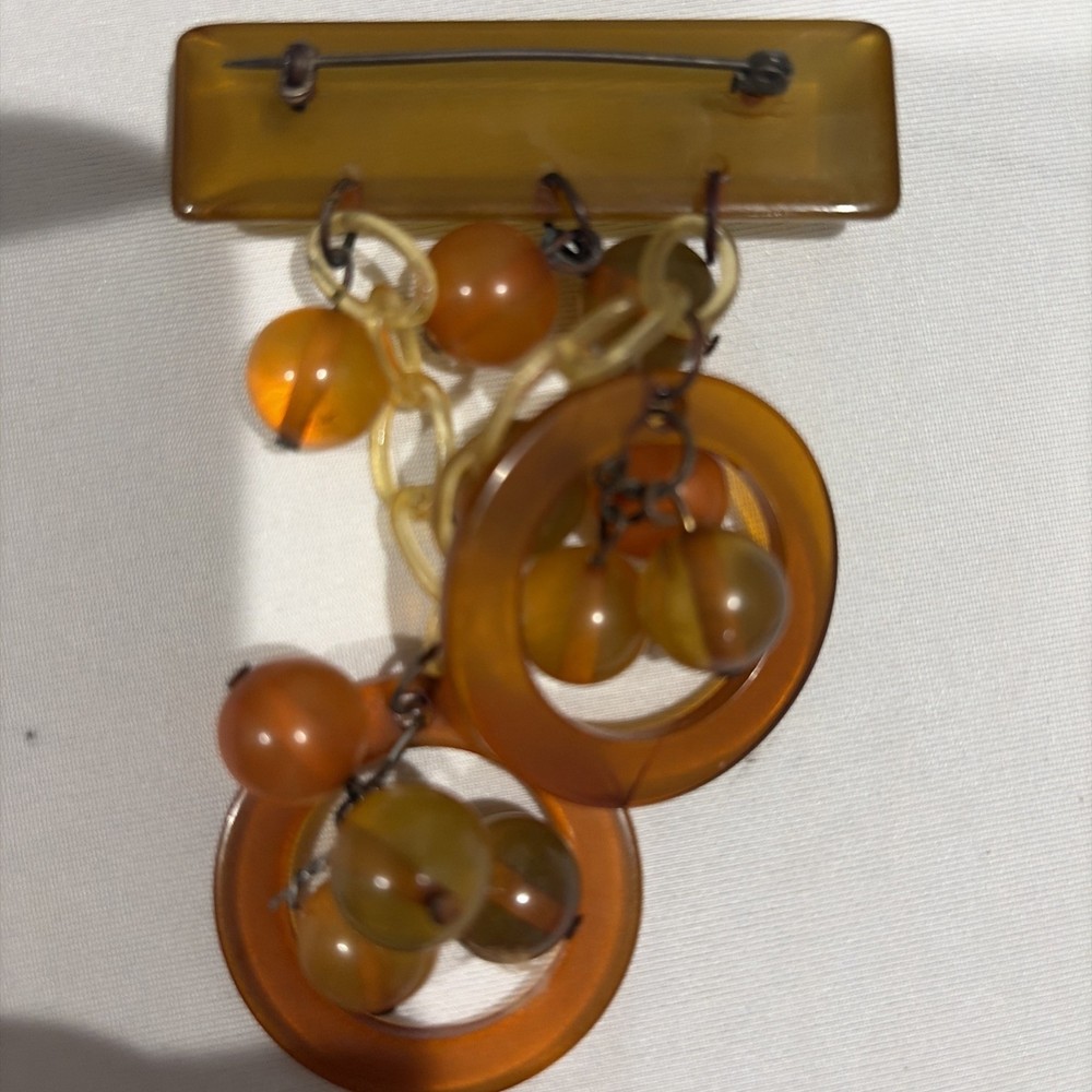 Vintage Bakelite Brooch Pin