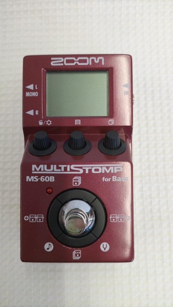 ZOOM MS-60B Bass Multi-Effects Pedal Guitar Effect Processor New