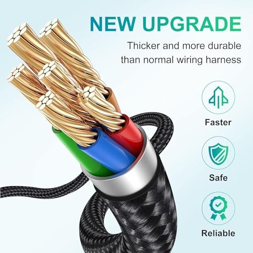 LS Gen 3 Knock Sensor Relocation Extension Harness 41'' Compatible with LS1