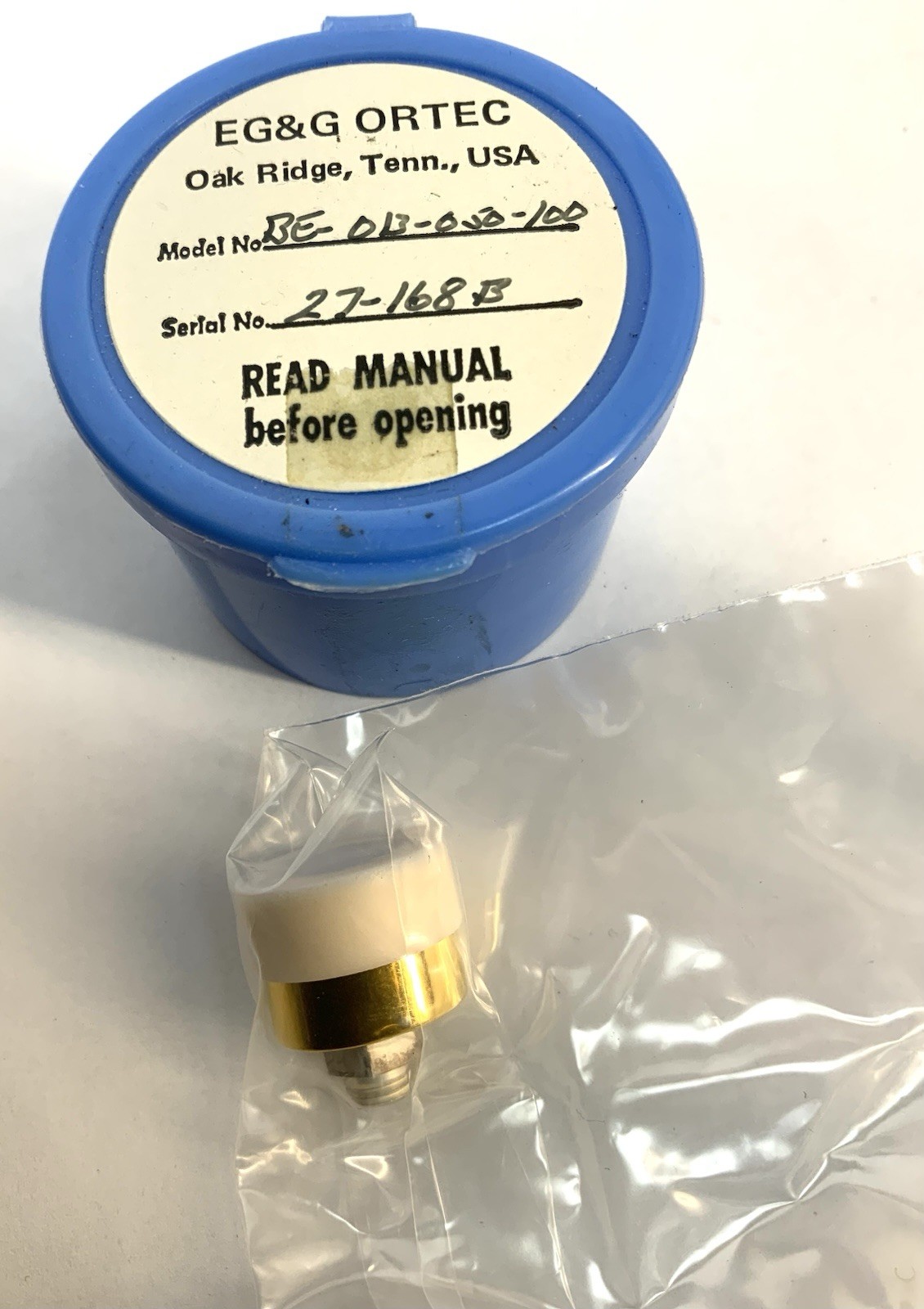 Lot Of 8 Ortec Totally Depleted Silicon Surface Barrier Detector 2 Sealed New