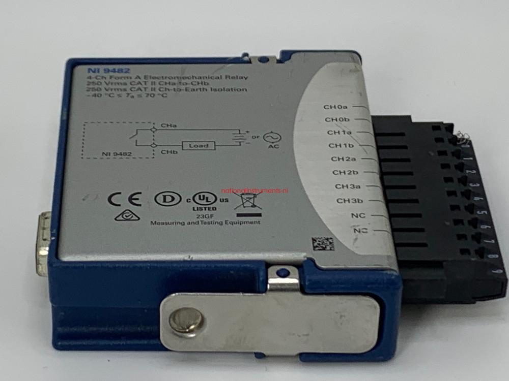 NATIONAL INSTRUMENTS NI 9482 Relay Module Test passed spot