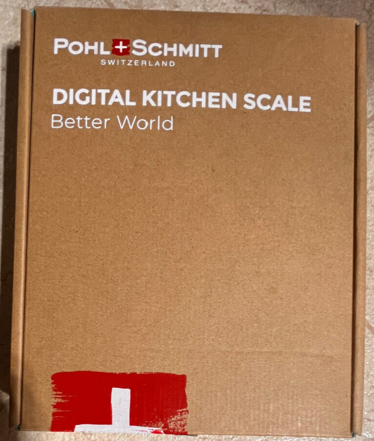 Digital Food Kitchen Scale Multi-function Grams Ounces Auto Shut-Off Stainless