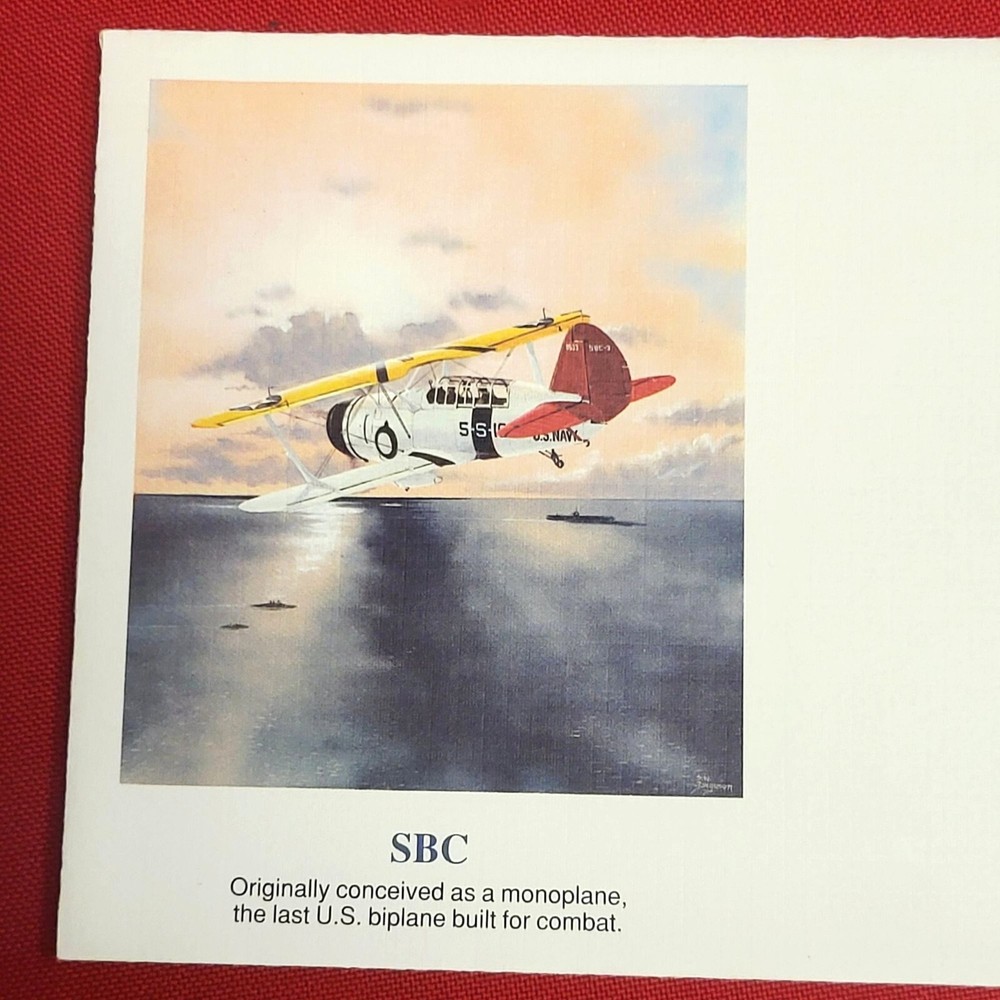 First Day of Issue SBC Monoplane Stamp Cache Envelope