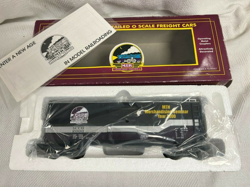 MTH Trains Seminar 2000 40' Single Boxcar 20-93038 New in the Box