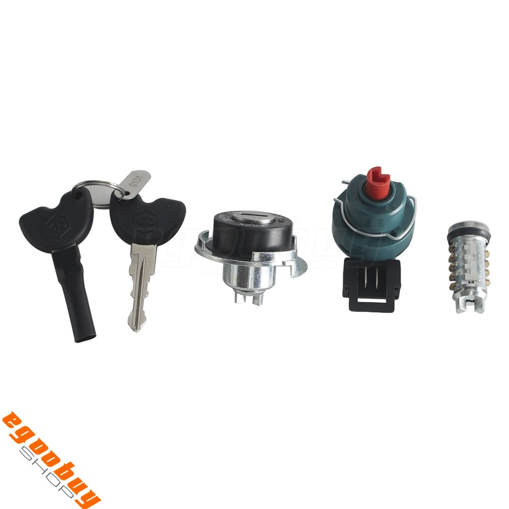 For VESPA ET2 ET4 50CC Motorcycle Ignition Switch Lock Set Complete Replacement