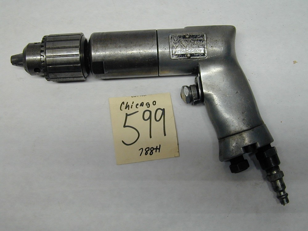 CHICAGO PNEUMATIC AIR DRILL # 788H TESTED