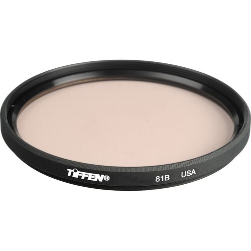 Tiffen 49mm 81B Light Balancing Filter 4981B
