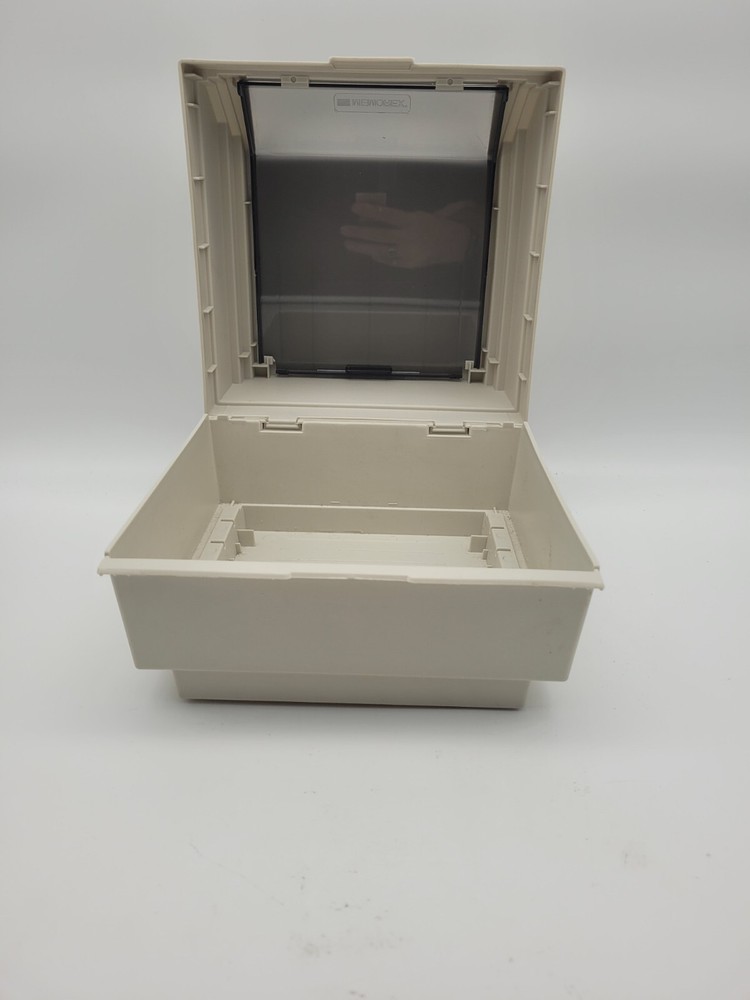 Vintage Memorex Floppy Disk Storage Case (no dividers)