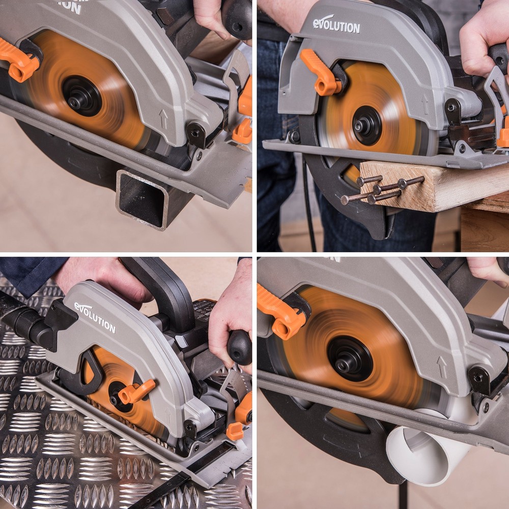 Evolution RAGEBLADE Multi-Material Cutting Saw Blade, 7-1/4 Inch x 20-Tooth