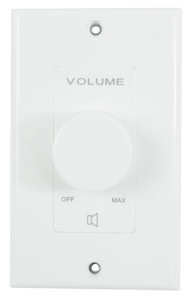 4 Rockville VOL70200 White 200w 70v Wall Volume Controls Zone Controller Boxes