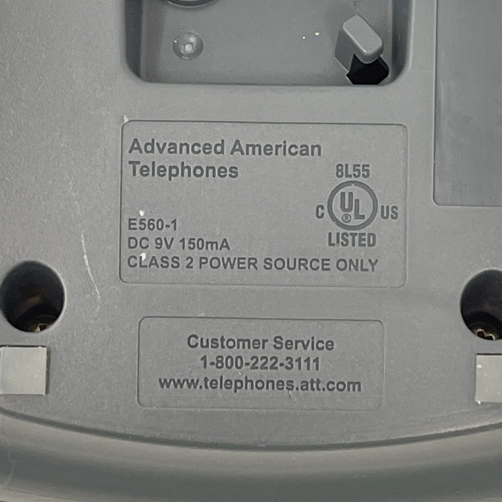 at&t e560-1 5.8 ghz cordless phone handset base Only - e5600 e5630 e5633 e5634b