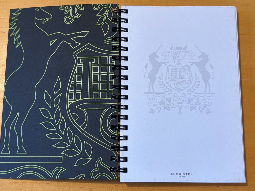 Hotel Le Bristol Paris Small Notepad