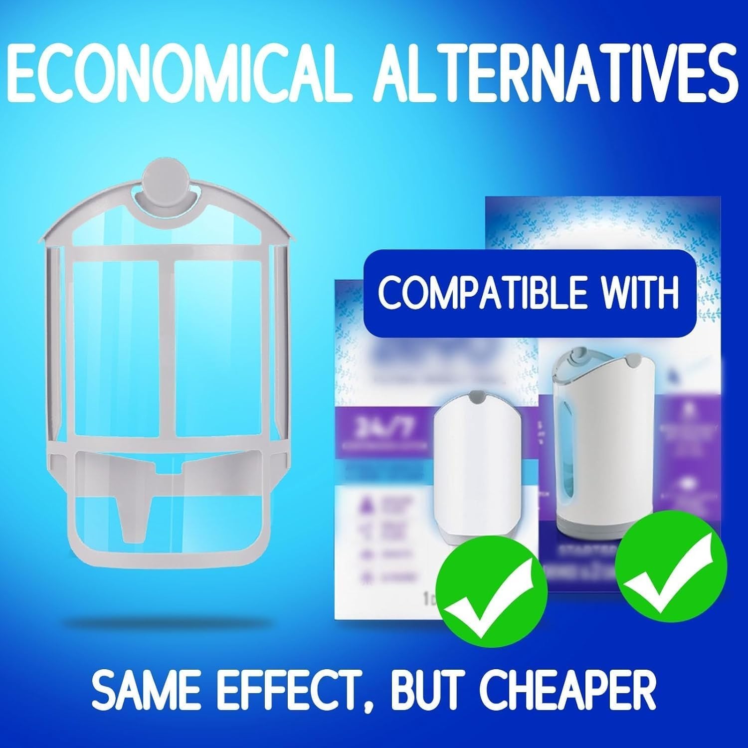 New 16 Pack Refill Cartridge Kit Compatible with ZEVO Plug-in Light M364 and Max