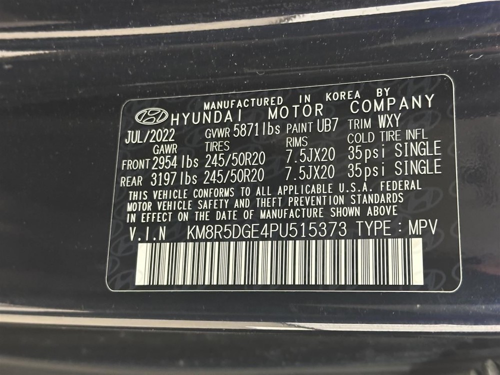 Camera/Projector Camera Windshield Upper Center Fits 23 PALISADE 2817255