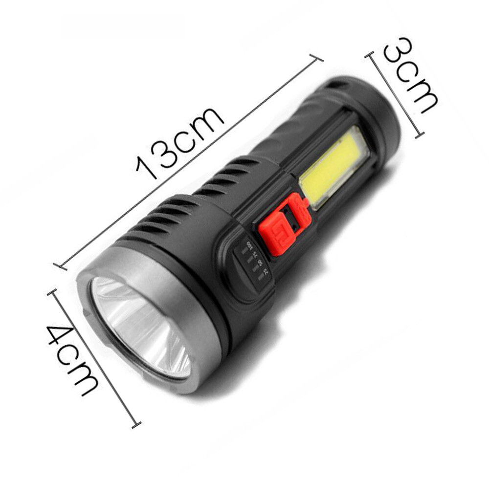 Super Bright 999000000 LM LED Torch Tactical Flashlight Lantern Rechargeable US