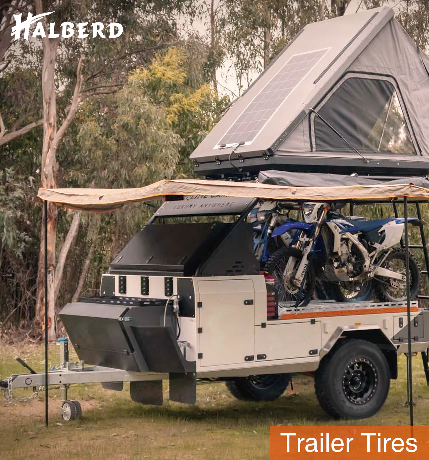 Set 4 ST225/75R15 Trailer Tires 10PR ST 225 75 15 Load Range E Radial Heavy Duty