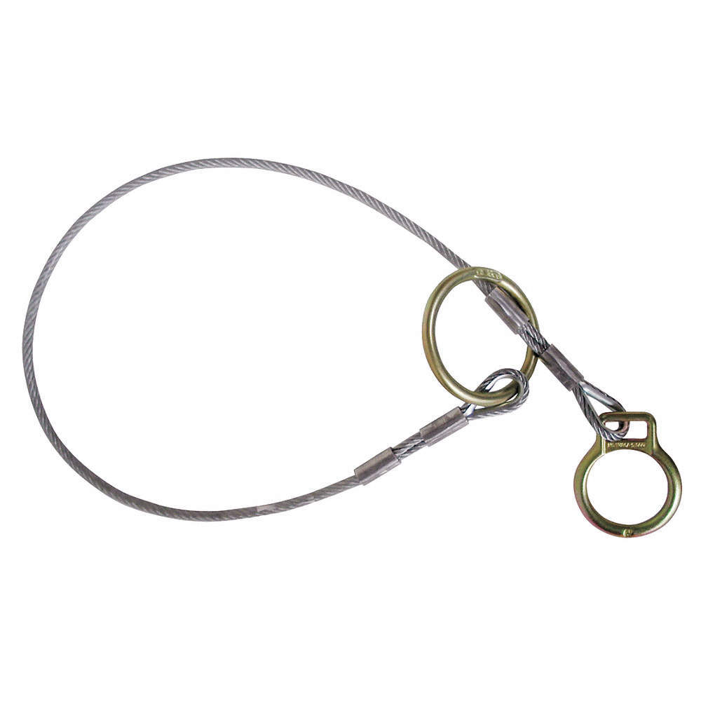 FALLTECH G7428 Cable Pass-Through Sling Anchor,Reusable 45J075