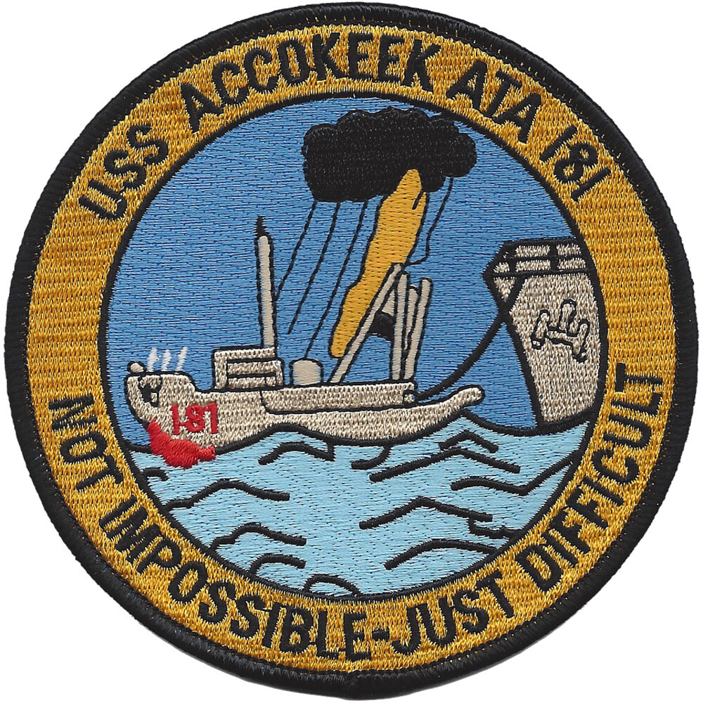 USS Accokeek ATA 181 Patch
