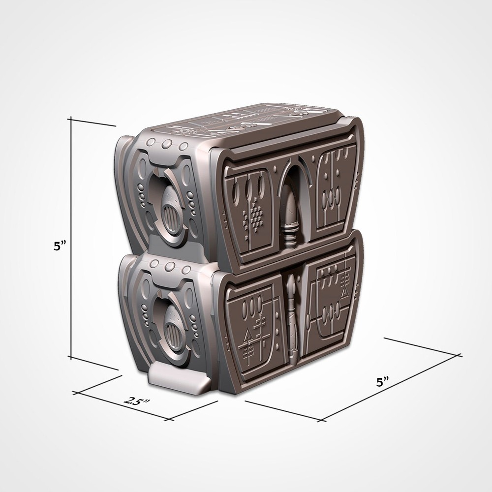 WTC 40K Foldable Terrain - Eldar | WH40K Wargame Scenery
