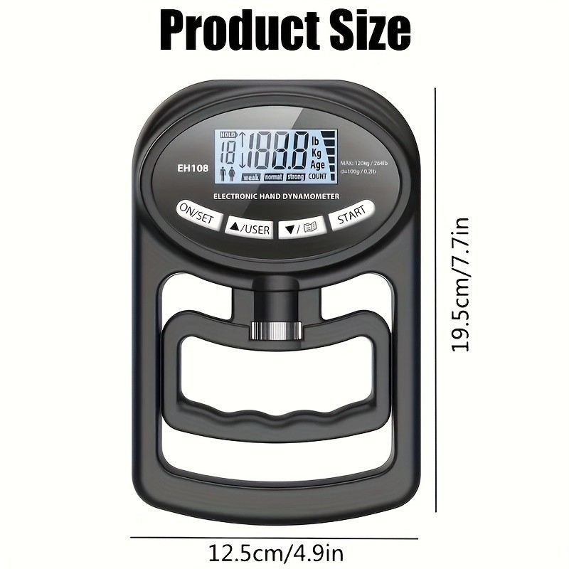 Electronic Hand Grip Strength Trainer, For Hand Exercise, Strength Training