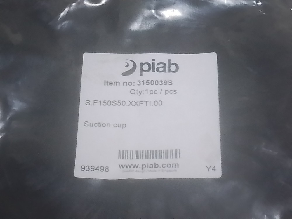 PIAB 3150039S Suction Cup (E12B)