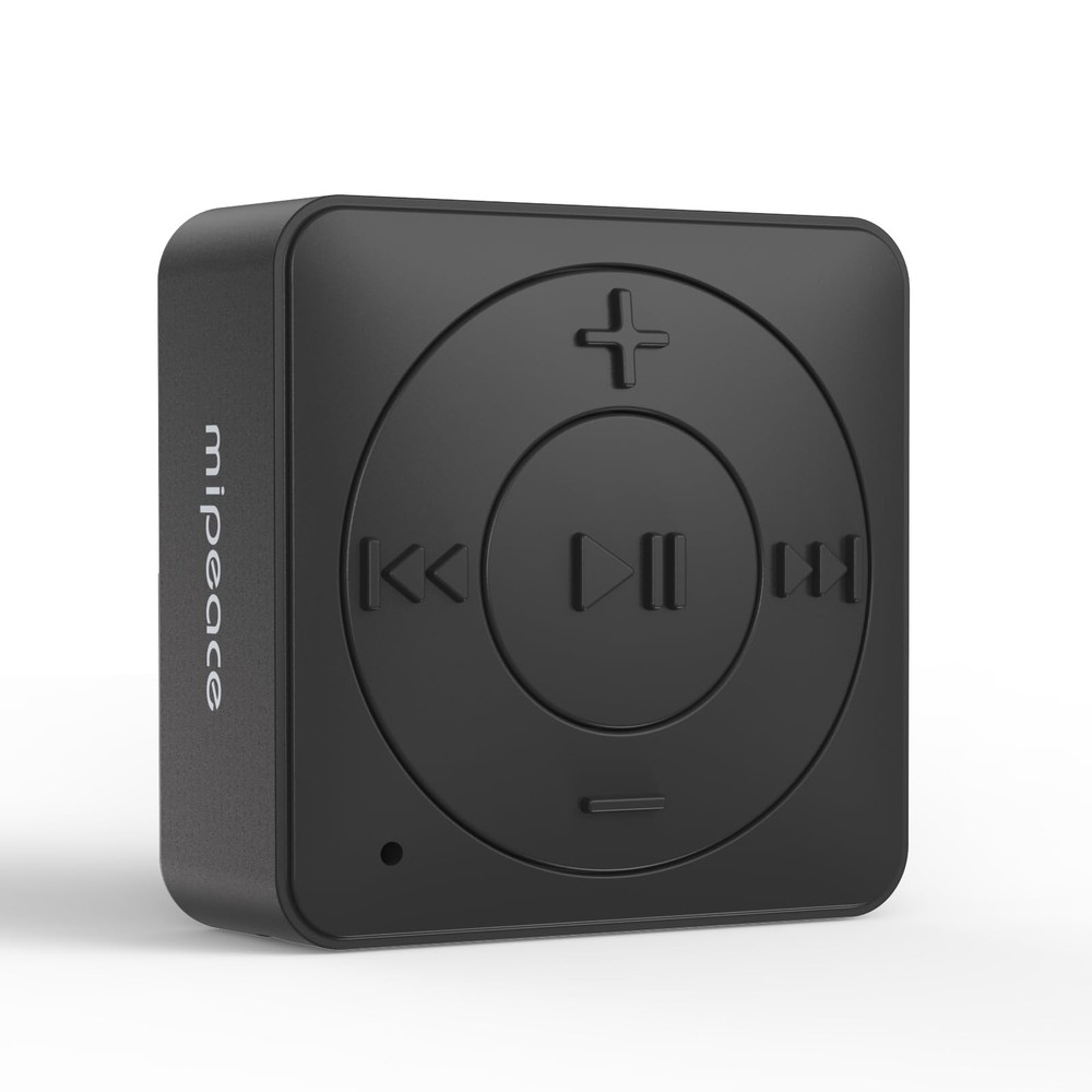 Bluetooth Audio Adapter for Headphones, Bluetooth 5.3 Receiver, 3.5mm Jack Au...