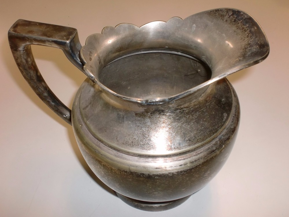 VINTAGE SILVER PLATE SHEFFIELD REGENCY PATTERN PITCHER EPNS BENEDICT 2815