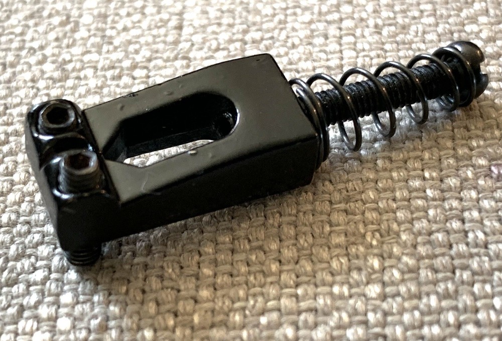 Samick Electric Guitar Bridge Original Black Saddle
