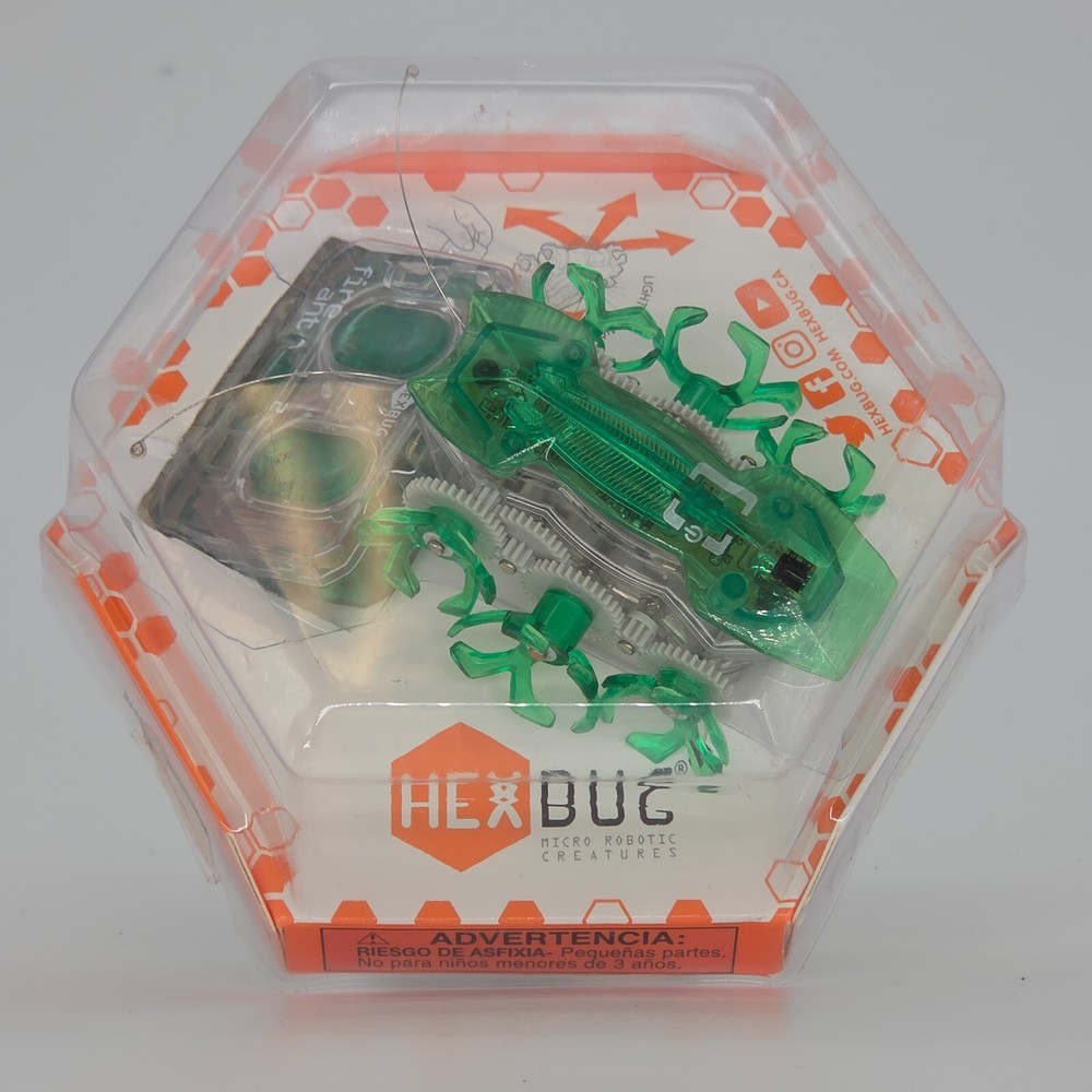 HEXBUG FIRE ANT - GREEN HEX BUG MICRO ROBOTIC CREATURES Brand New