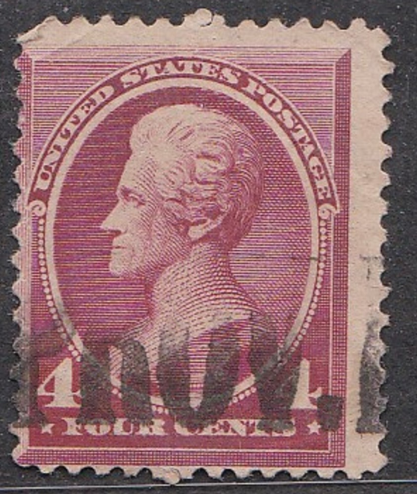 USA 1887 4c JACKSON USED