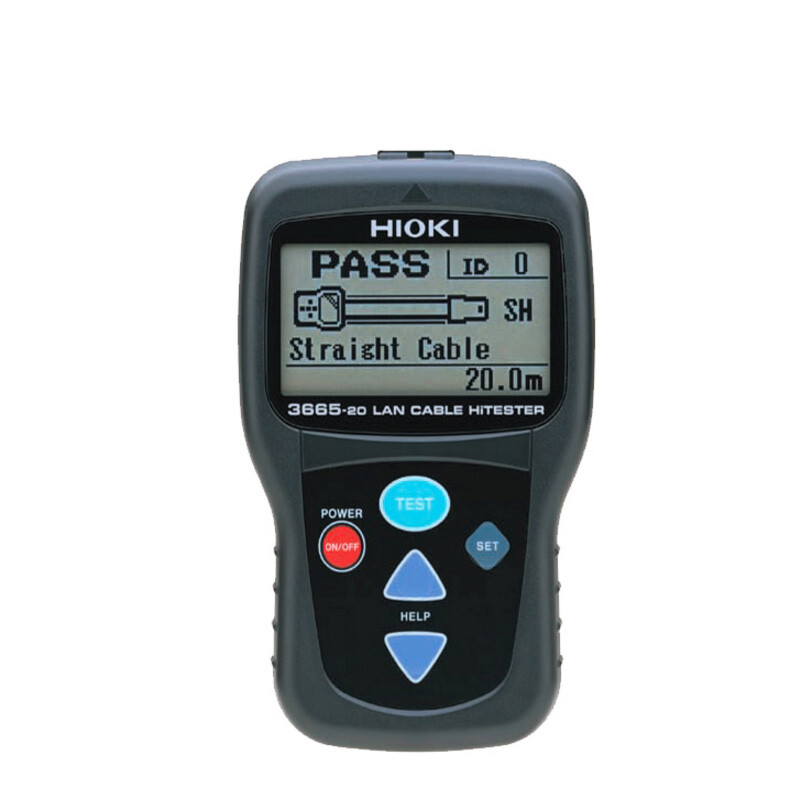 HIOKI 3665-20 LAN Cable Tester for Shielded and Unshielded Twisted Pair Cables ✦